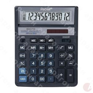 Калькулятор Rebell BDS-712 BL BX син