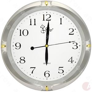 Часы JIBO MJOOO-1700-2 31х31 серебро
