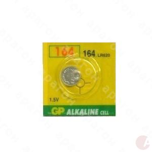 Батарейка GP  AG1 164  LR620  ALKALINE