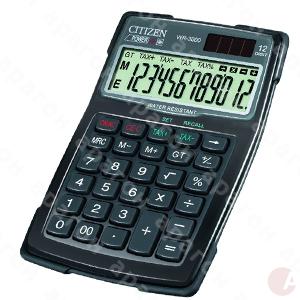 Калькулятор Citizen WR-3000 водонепроницаемый