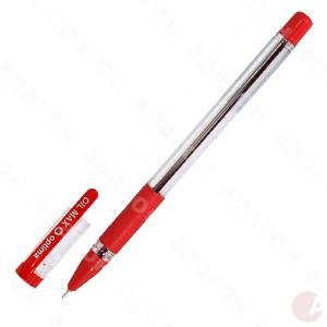 Ручка шар/масл OIL MAXX 0,7мм красная 