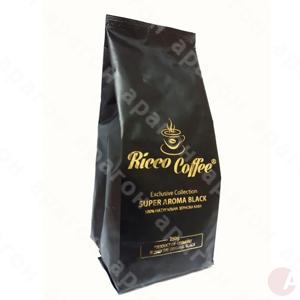 Кофе Ricco Coffee Super Aroma Black черная молотый 225г
