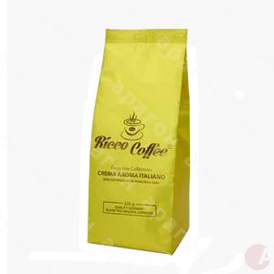 Кофе Ricco Coffee Crema Aroma Italiano Золото молотый 225г