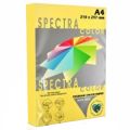 Бумага цветная А4/160/250 паст. SINAR SPECTRA Yellow желтый IT 160