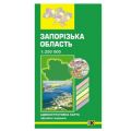 Карта Запорожской области полит-админ 1:250 000 