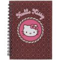 Блокнот А6 80л  Hello Kitty  пласт обкл спираль 226К