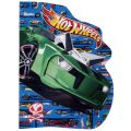 Блокнот А6 60л KITE Hot Wheels вирубка, кл 223К