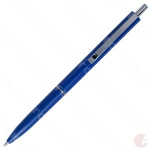 Ручка авт/шар LOGO2U, 1 мм, корпус синий  , синяя 