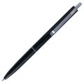 Ручка авт/шар LOGO2U, 1 мм, корпус чорний  , синяя 