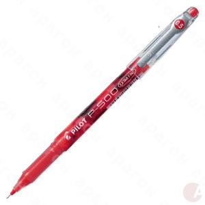 Ручка гелевая одноразовая P-500 0,5мм Pilot красная