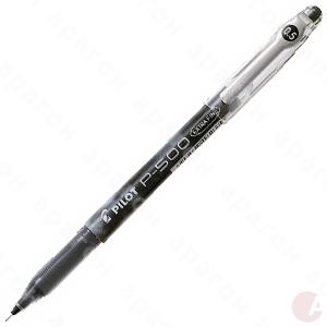 Ручка гелевая одноразовая P-500 0,5мм Pilot черная