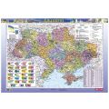 Карта Украины политико-админ. 1:3 000 000 картон ламин 65х50см